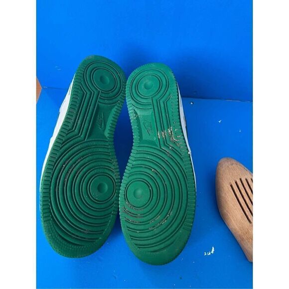 Nike Air Force 1 '07 Pine Green White Men Size 7.5 SKU 315122-134 2009 - Picture 4 of 6